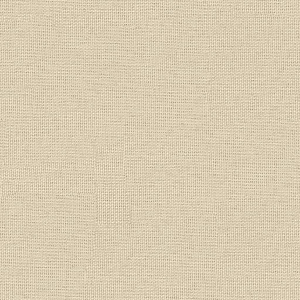 Fotoliu de masaj, crem, material textil