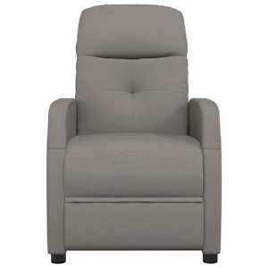 Polohovací křeslo taupe textil - obrázek 3