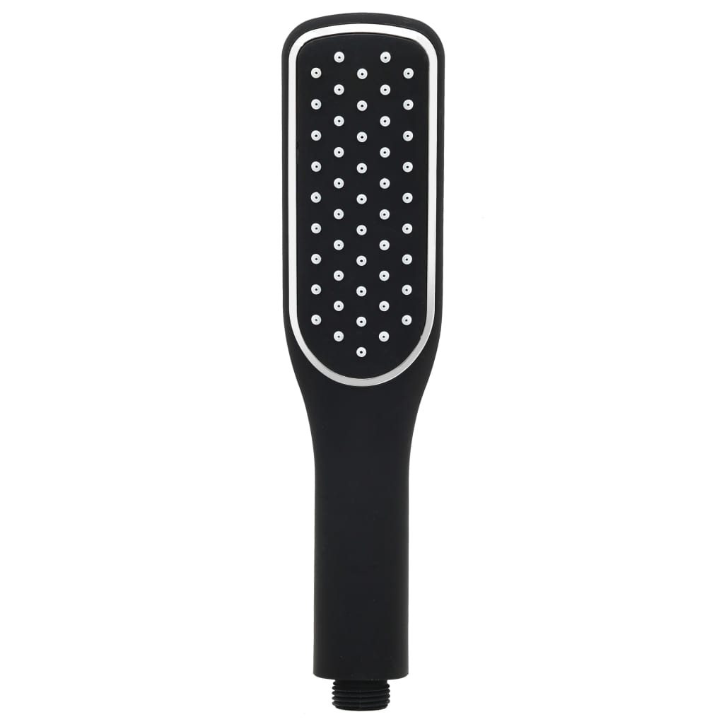Dual Head Shower Set With Mixer And Hose Black VidaXL 17 width=274