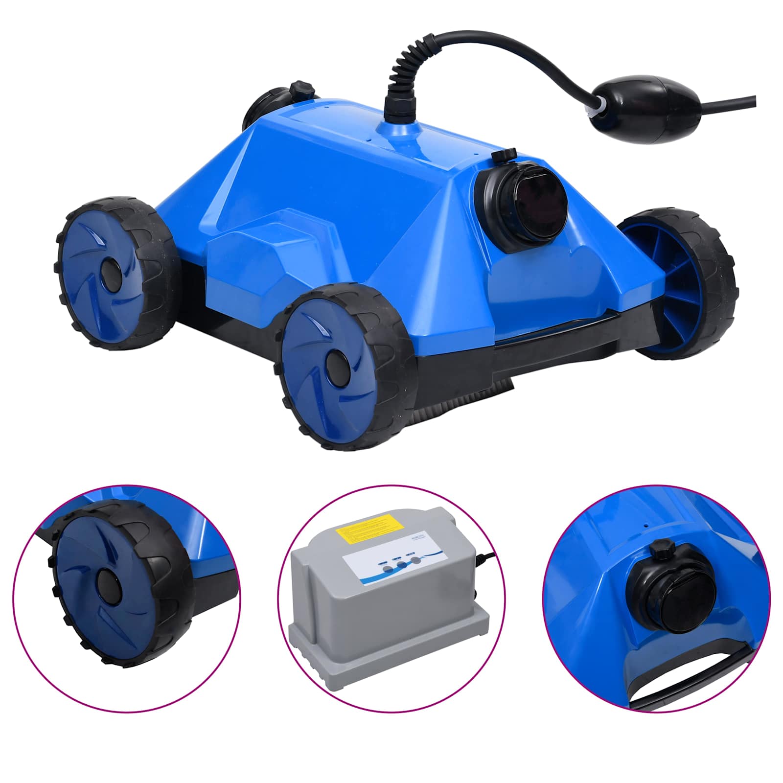 Basseini puhastajad Sinine 48 x 46 x 31.5 cm Plastmass 2 Kõik vajalik sinu aeda ja koju! Basseini puhastajad Sinine 48 x 46 x 31.5 cm Plastmass - Image 2