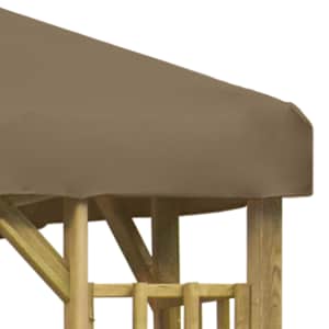 Altán 3 x 3 m taupe - obrázek 3
