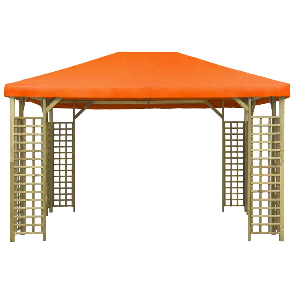 

vidaXL Prieel 4x3 m oranje