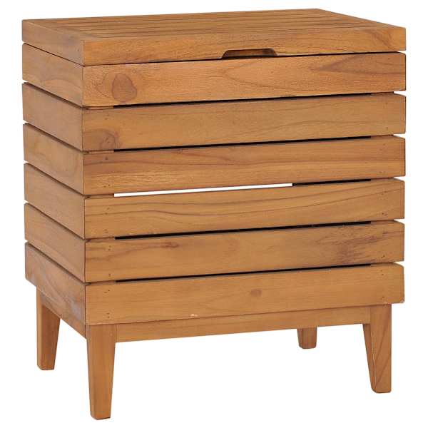 vidaXL pesukorv 40x30x45 cm tugevast tiikpuidust