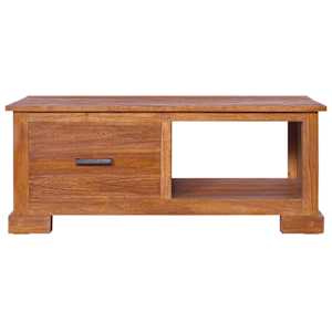 TV stolek 90 x 50 x 37 cm masivní teakové dřevo - obrázek 3