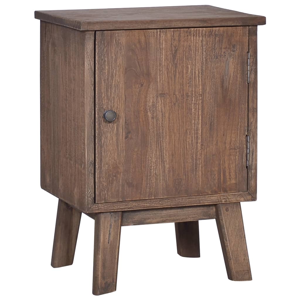 Image of vidaXL Bedside Cabinet 40x30x53 cm Solid Teak Wood