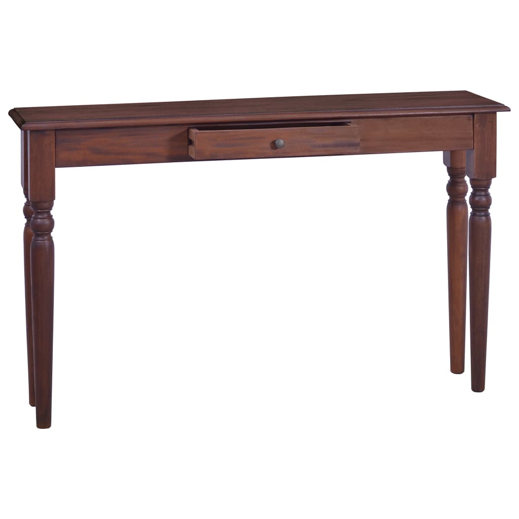 

vidaXL Wandtafel 120 cm massief mahoniehout klassiek bruin