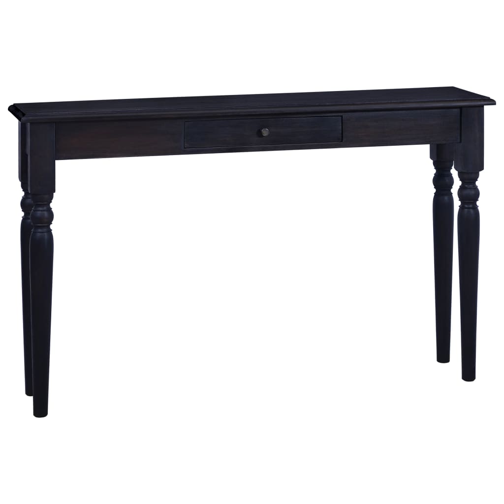 

vidaXL Console Table Light Black Coffee 47.2" Solid Mahogany Wood