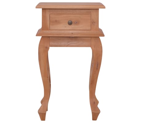 vidaXL Nattbord 35x30x60 cm heltre mahogni