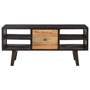 Konferenční stolek 100 x 50 x 45 cm masivní recyklované dřevo - obrázek 2