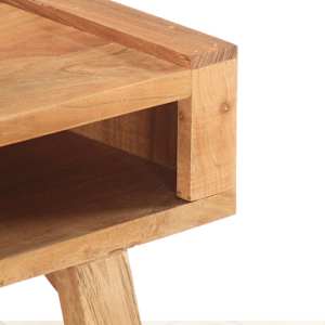 Konferenční stolek 100 x 50 x 45 cm masivní akáciové dřevo - obrázek 5
