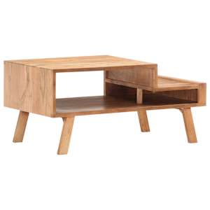 Konferenční stolek 100 x 50 x 45 cm masivní akáciové dřevo - obrázek 7