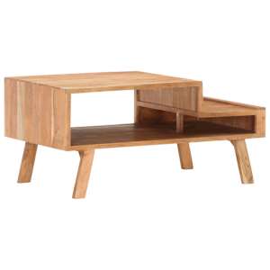 Konferenční stolek 100 x 50 x 45 cm masivní akáciové dřevo - obrázek 10