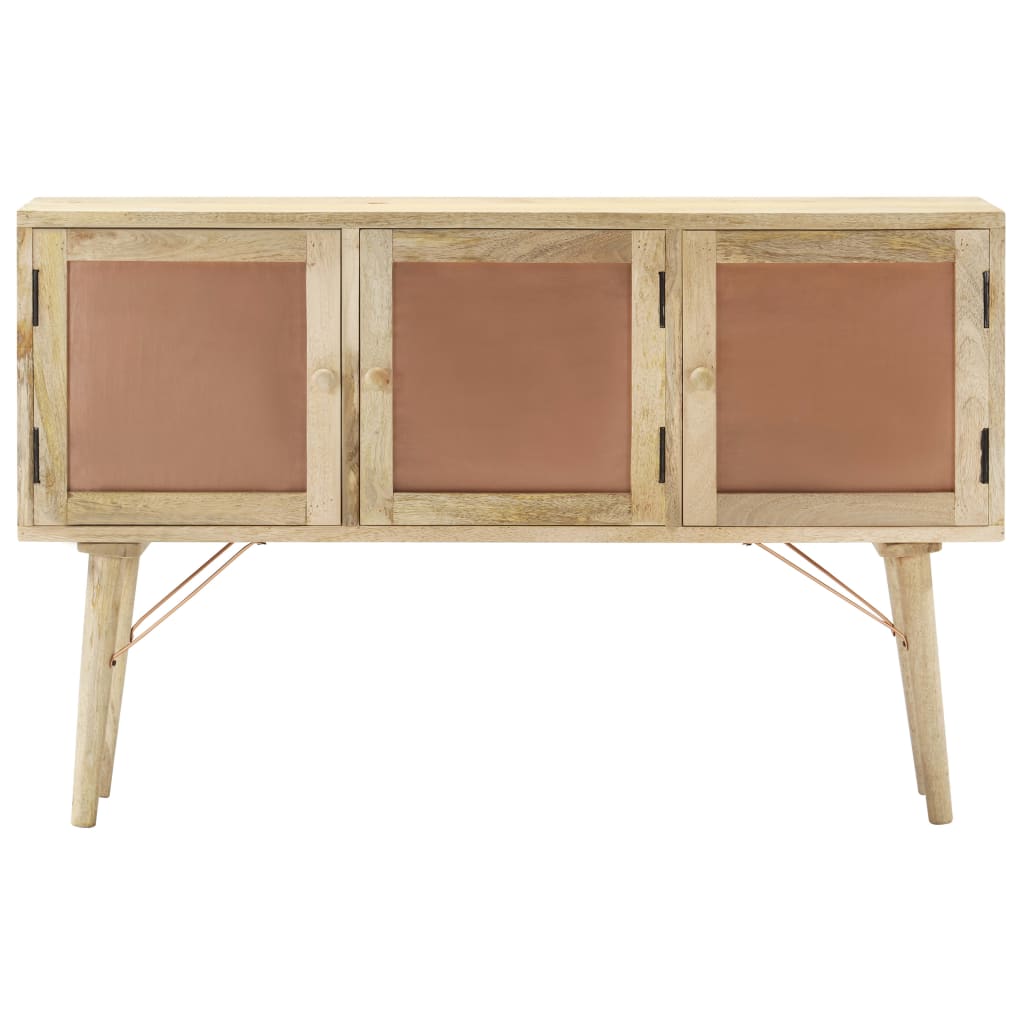 

vidaXL Dressoir 118x35x75 cm massief mangohout