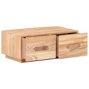 Konferenční stolek 90 x 50 x 35 cm masivní recyklované dřevo - obrázek 2