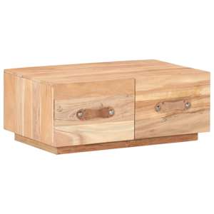Konferenční stolek 90 x 50 x 35 cm masivní recyklované dřevo - obrázek 11