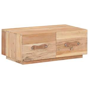 Konferenční stolek 90 x 50 x 35 cm masivní recyklované dřevo - obrázek 9