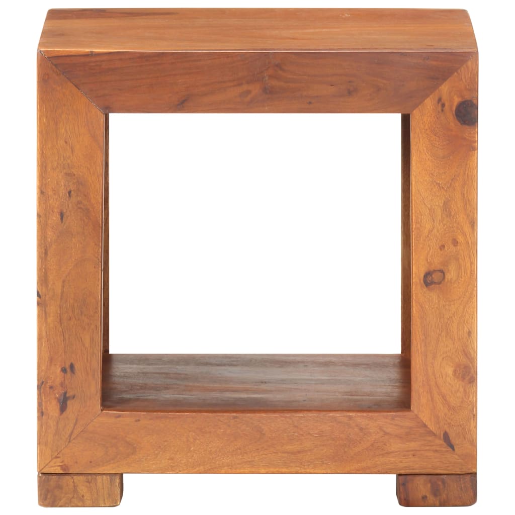 

vidaXL Bijzettafel 37x29x40 cm massief sheeshamhout