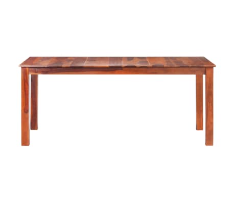 vidaXL Mesa de comedor madera maciza 180x90x76 cm