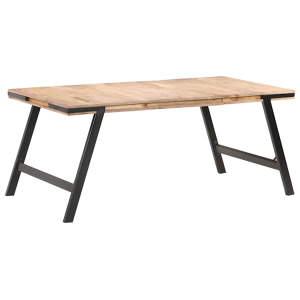 vidaXL s&ouml;&ouml;gilaud, 180 x 90 x 76 cm, mangopuit