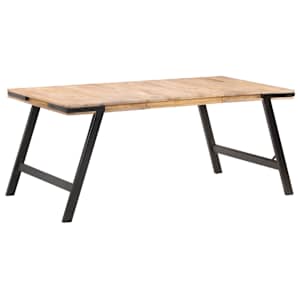 Jídelní stůl 180 x 90 x 76 cm masivní mangovníkové dřevo - obrázek 6