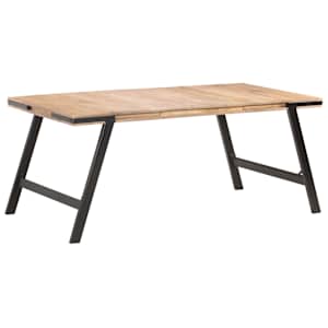 Jídelní stůl 180 x 90 x 76 cm masivní mangovníkové dřevo - obrázek 8