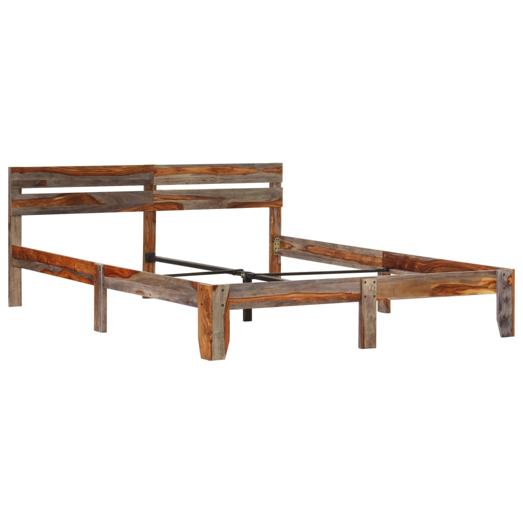 

vidaXL Bedframe massief sheeshamhout 180x200 cm