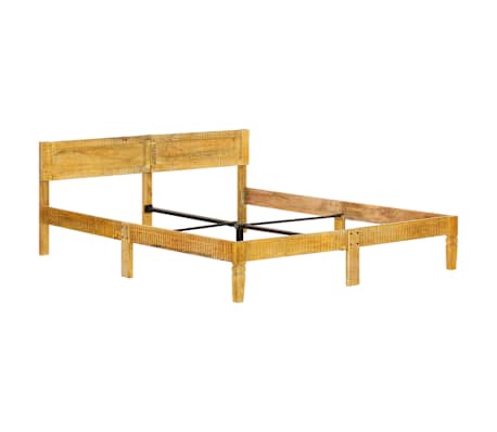 vidaXL R&uacute;mgrind Gegnheill Mang&oacute;vi&eth;ur 180 cm