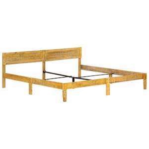 vidaXL sengestel 200 cm massivt mangotr&aelig;