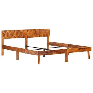 vidaXL Massivholzbett ohne Matratze 160x200 cm