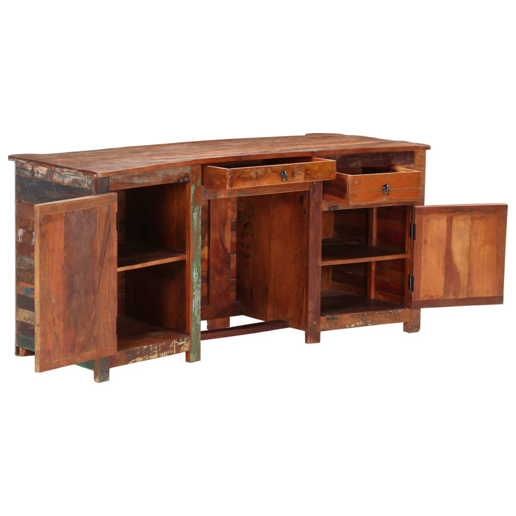 

vidaXL Bureau 170x70x76 cm massief gerecycled hout