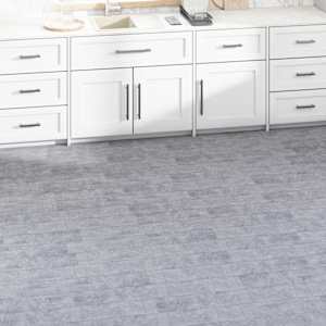 Deske za talne obloge 36 pcs Siv cementni 5,02 m² PVC