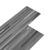 vidaXL P&otilde;randaplaadid Triibuline hall 5,02 m&sup2; 36 tk PVC