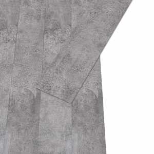 Podlahová prkna 18 pcs Hnědý cement 5,26 m² PVC - obrázek 4