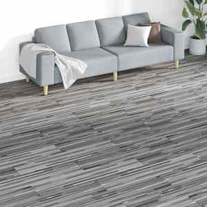 Deske za talne obloge 18 pcs Siva 5,26 m² PVC