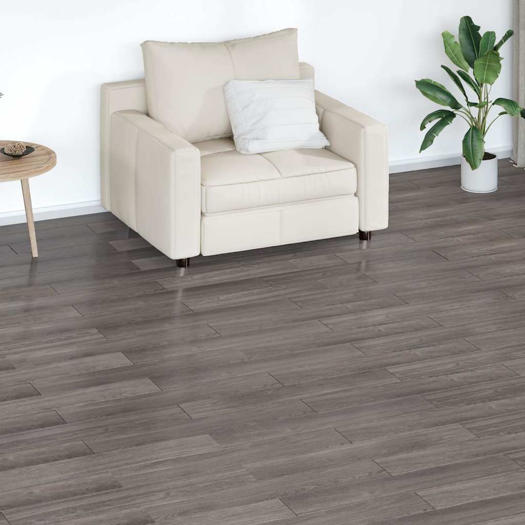 vidaXL PVC-lattialankut 4,46 m² 3 mm itseliimautuva teollinen puu