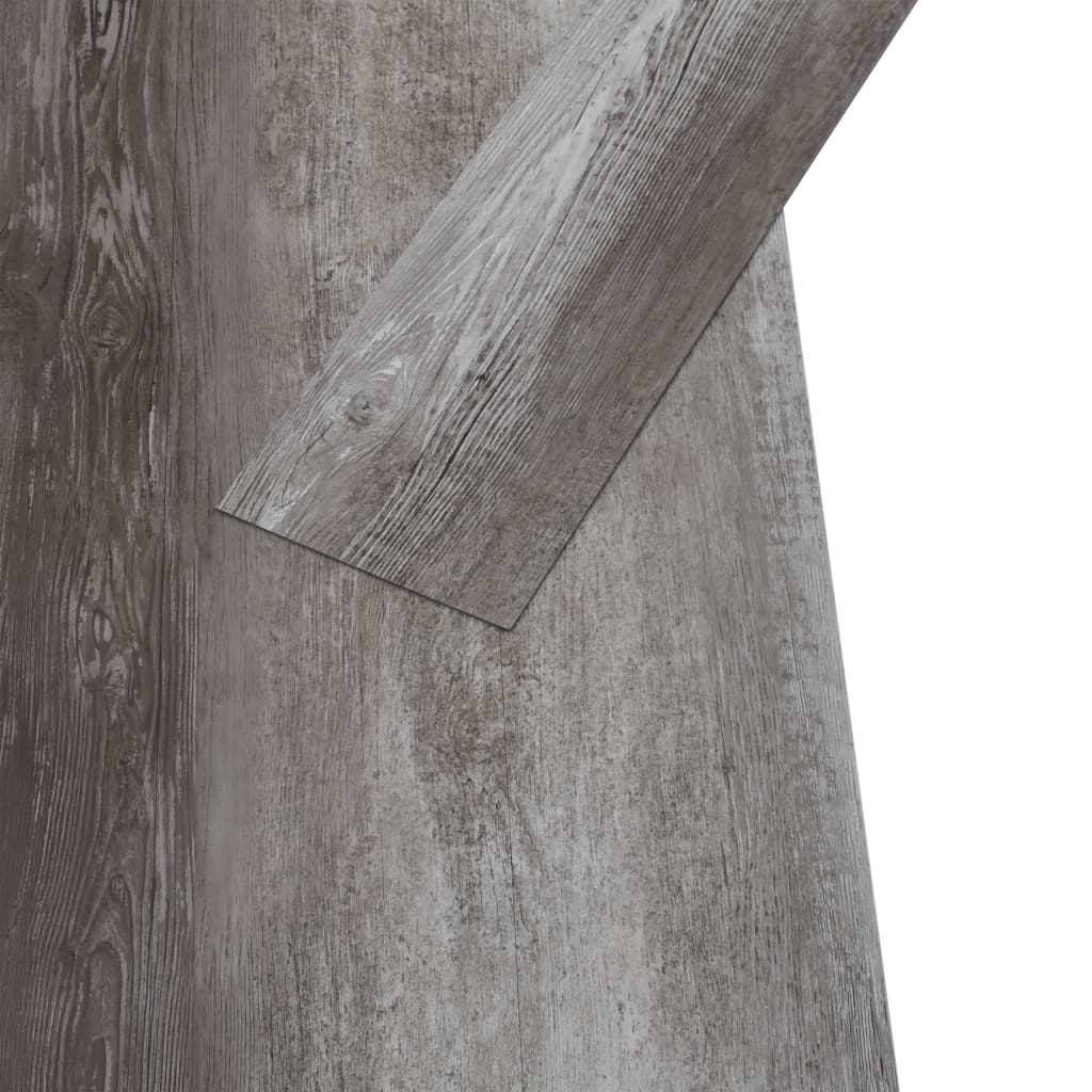 vidaXL Podlahové dosky z PVC 4,46m² 3 mm, samolepiace, pruhované drevo