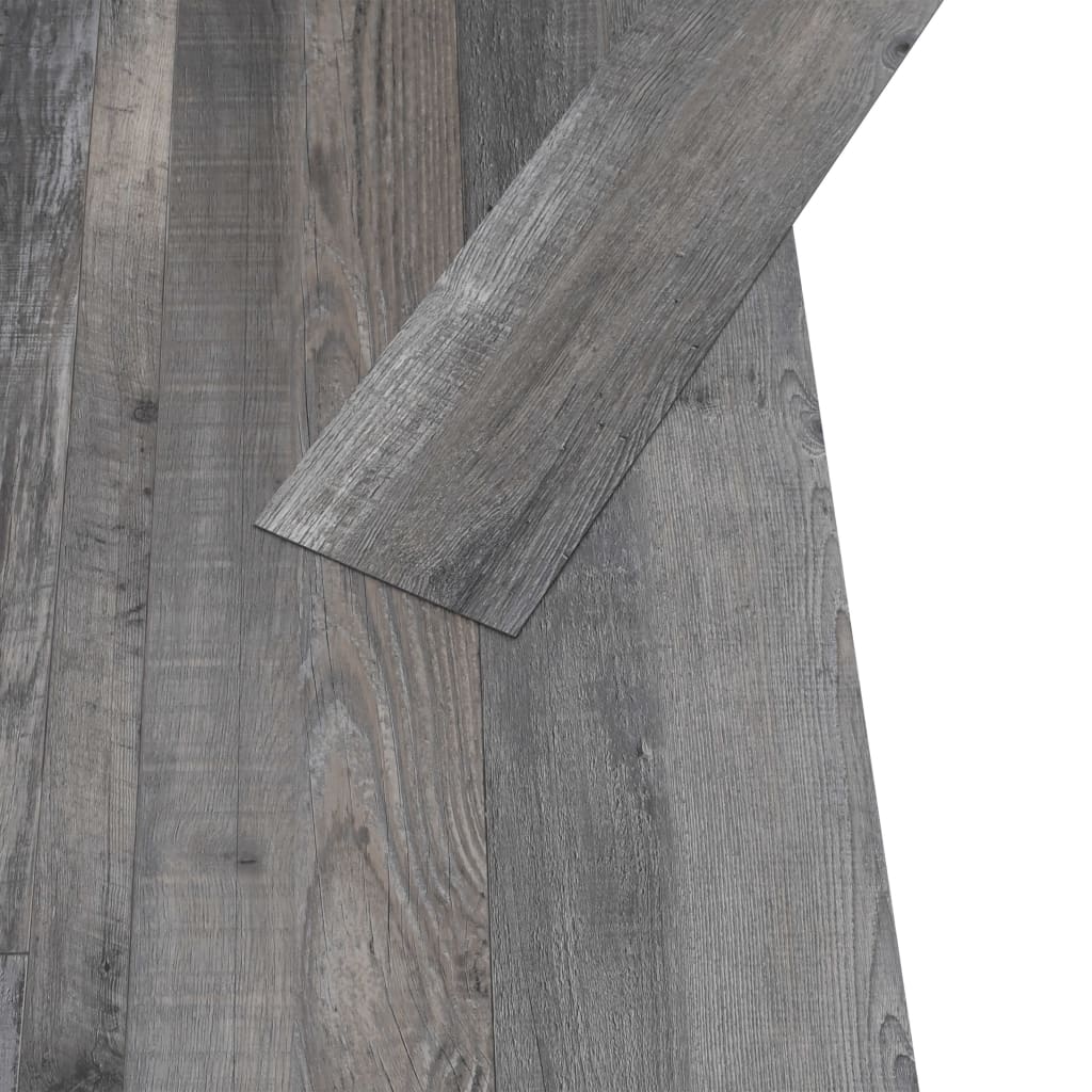 vidaXL Non Self-adhesive PVC Flooring Planks 4.46 m² 3 mm Industrial Wood
