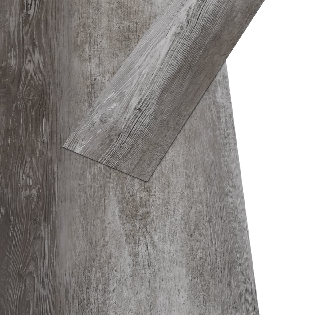 

vidaXL Vloerplanken 4,46 m² 3 mm PVC gestreept houtkleurig