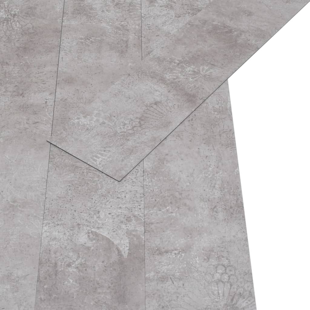 vidaXL Vloerplanken zelfklevend 5,02 m² 2 mm PVC aardegrijs afbeelding