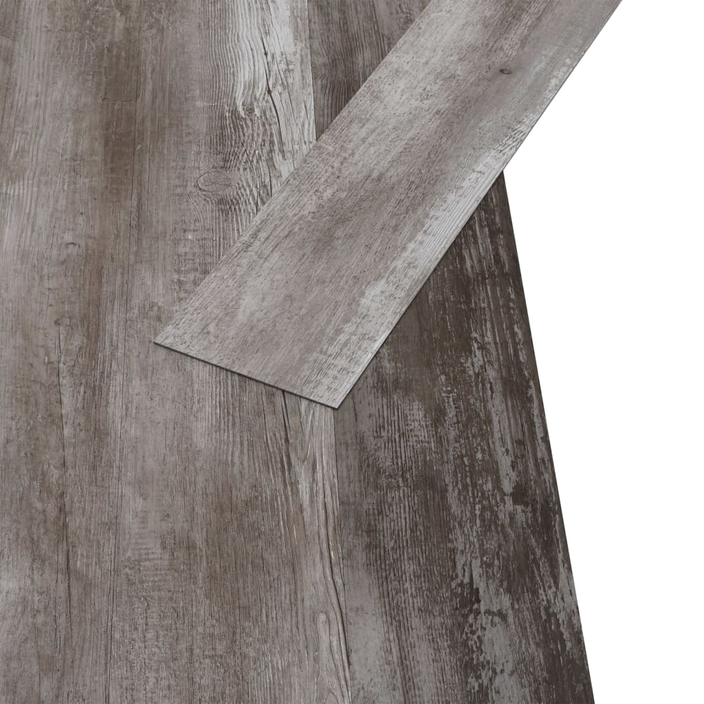 vidaXL Vloerplanken zelfklevend 5,02 m² 2 mm PVC mat houtbruin afbeelding