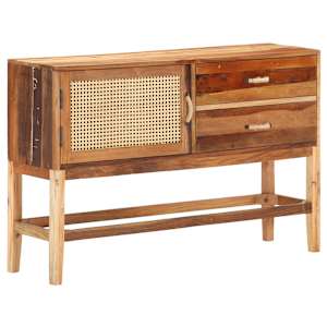 Příborník 118 x 30 x 76 cm masivní recyklované dřevo - obrázek 10
