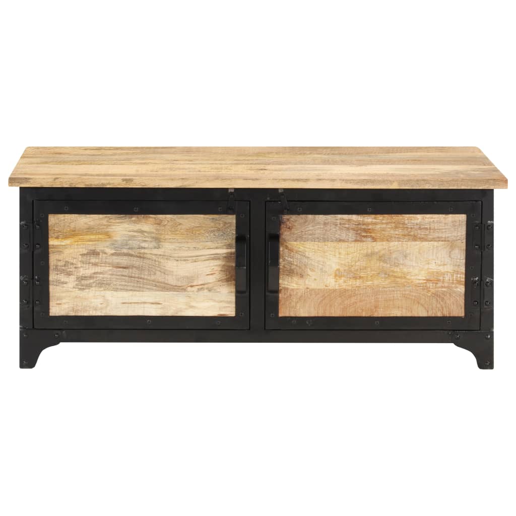 Thumbnail - vidaXL Couchtisch 90 x 50 x 35 cm Mango-Massivholz