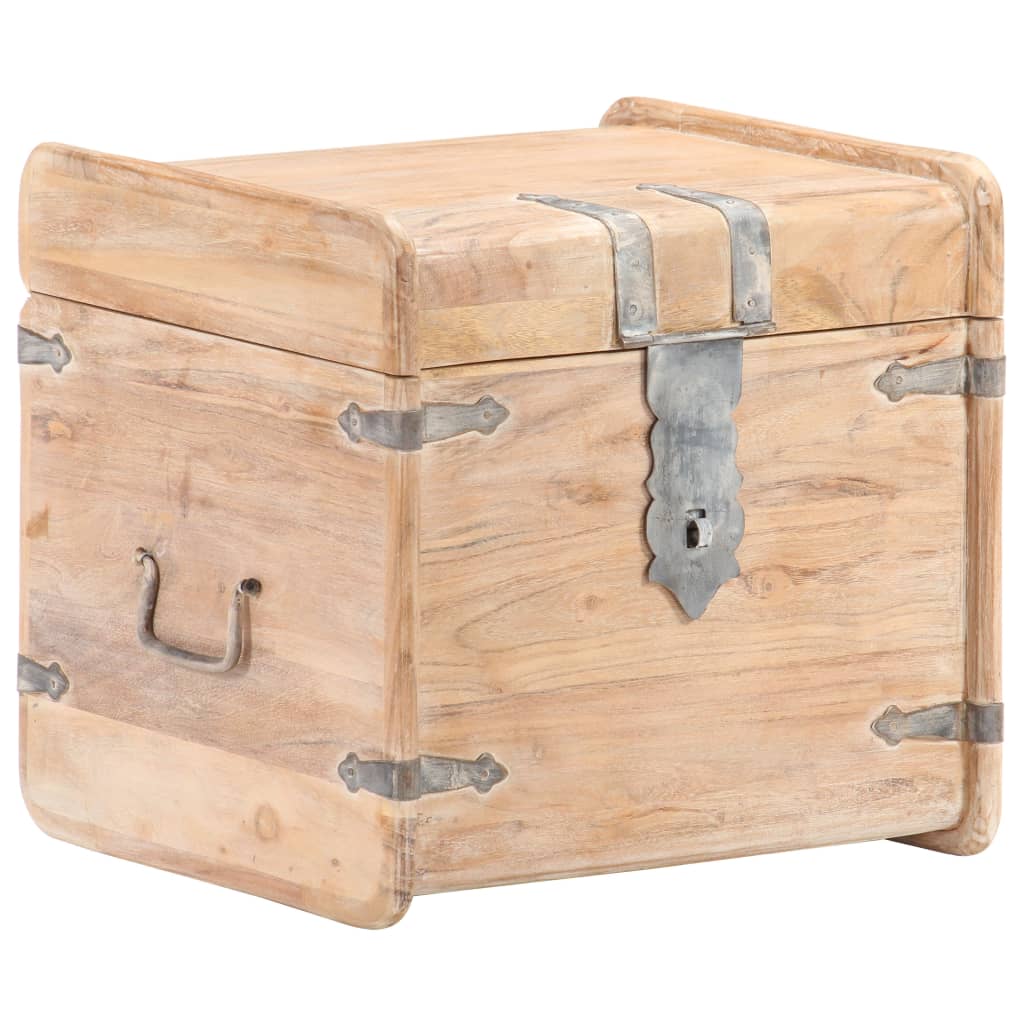 Image of vidaXL Chest 40x40x40 cm Solid Acacia Wood