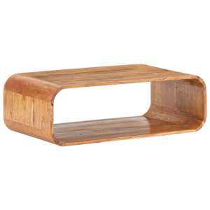 Konferenční stolek 90 x 50 x 30 cm masivní akáciové dřevo - obrázek 10
