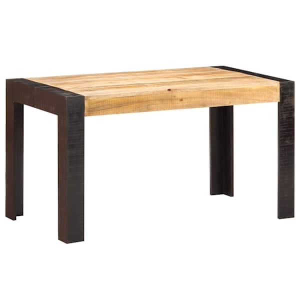 vidaXL s&ouml;&ouml;gilaud, 140 x 70 x 76 cm, t&ouml;&ouml;tlemata mangopuit