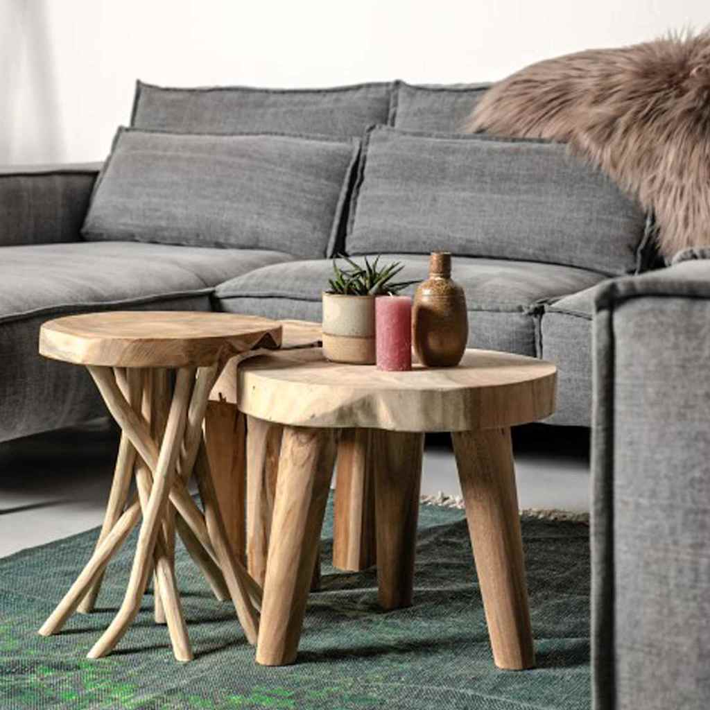 HSM Collection Sgabello Ramo Accent 35x45 cm