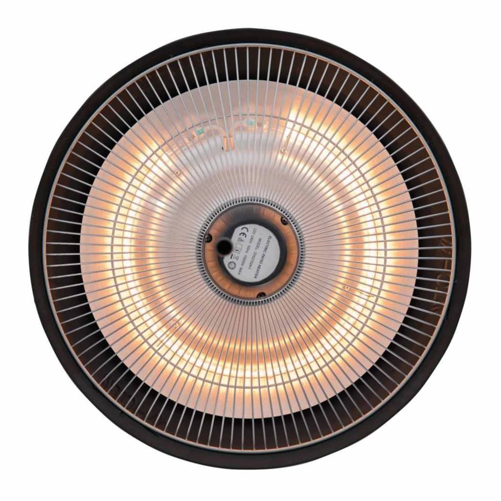 Sunred Hangende terrasverwarmer Barcelona 1500 W halogeen zwart