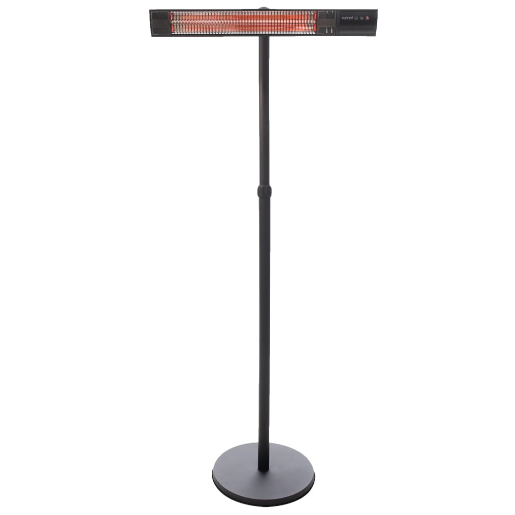 Sunred Verwarmer Royal Diamond Dark 2500 W Rose Gold Carbon zwart afbeelding