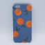 Gsmschermkapot Iphone 6 6S Hoesje Oranges On Blue gsmschermkapot kopen in de aanbieding