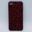 Gsmschermkapot Iphone 7 Plus Hoesje Panter Look Pluizig Rood gsmschermkapot kopen in de aanbieding